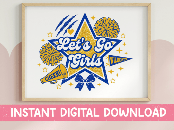 Bears Let’s Go Girls Cheer SVG PNG: A Bold Graphic for Local Branding