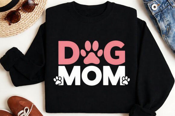 Dog Mom and Dog Lover PNGs: A Practical Graphic Design Asset for T-Shirt Designs