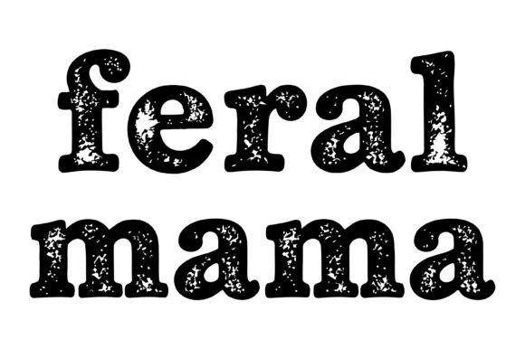 Feral Mama SVG Design: A Bold Graphic Asset for Modern Content Creators