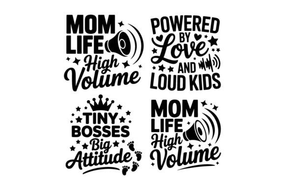 Relatable Mom Life Bundle – Funny Mother Graphics for T-Shirt Designs