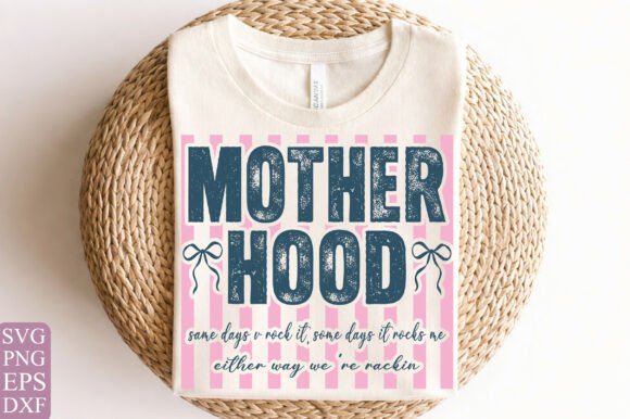 Reviewing the Motherhood PNG Design for T-Shirt Graphics and Handmade Projects