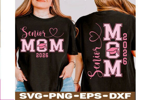 Senior Mom & Dad 2026 Bundle: A Graphic Design Asset for T-Shirt Designs